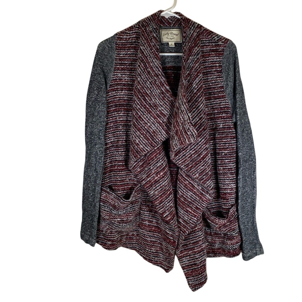 Lucky brand Lucky Lotus open front cardigan Southwestern bohemian size medium